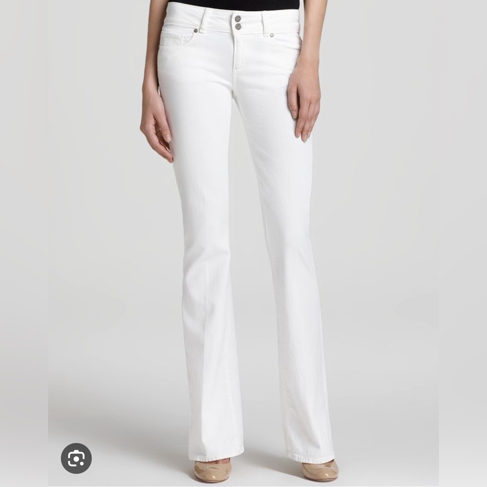 Page Denim, Hidden Hills, White, Size 26
